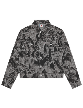 Cone Stamp Denim Trucker Jacket