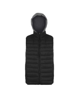 Sloan Chaleco gris / negro