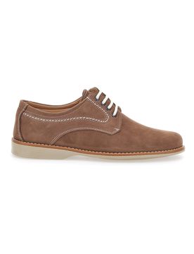 Scarpe Stringate Vera Pelle Cognac 1 42