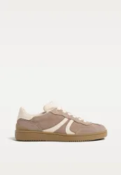 Casual-Schuhe aus Leder BEIGE 39