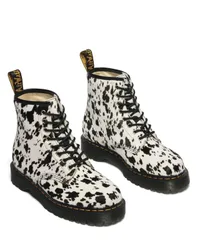 Boot - 1460 Bex Black Dalmatian Print Hair On - EU36 bis EU41 - für Damen - Größe EU40 - weiß/schwarz - Frauen - female