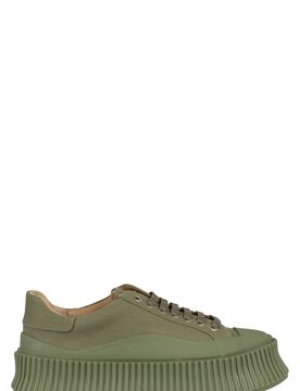 Round-toe Chunky-sole Sneakers