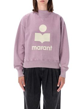 Moby Relaxed-Fit Cotton Sweatshirt with Stand-Up Collar
