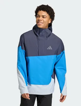 Anorak Terrex Xploric 2.5 Layer CLIMAPROOF S Legend Ink / Ray Blue / Crystal Sky - Adidas - FashionsVida