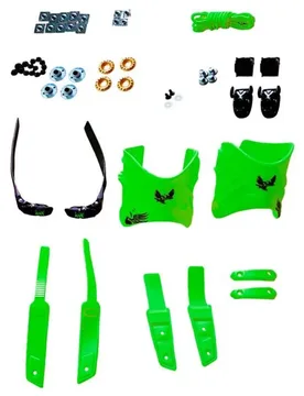 Kit De Réglage De Patins Angel Green One Size unisex - KRF - FashionsVida
