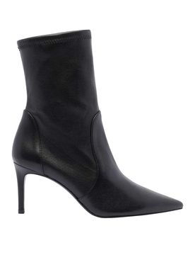 Bootie di pompa di alimentazione nera Stuart