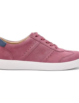 Women's Wide Fit 'Maeve' Trainers in Dusty Pink Size: 6.5 - Dusty Pink - Size: 6.5 - Hotter - FashionsVida