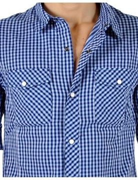 Kurzarm Hemdbluse 14672 Eu S Male