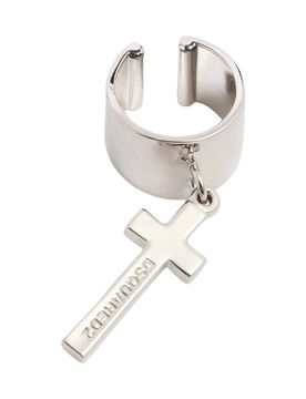 Classic Cross Design Earrings for Men