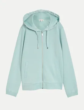 Basic Sweatshirtjacke Blau 3XL - Tom Tailor Casual - FashionsVida
