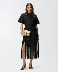 PINKO AVIGLIANO ABITO POPELINE SS26
