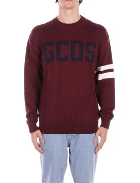 GCDS Maglie Burgundi