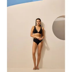 Braga de bikini reductora alta