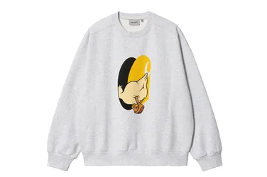 DeadKebab Knock Knock Sweatshirt - Sweatshirt-Crewneck - grau - Herren - Size: XL