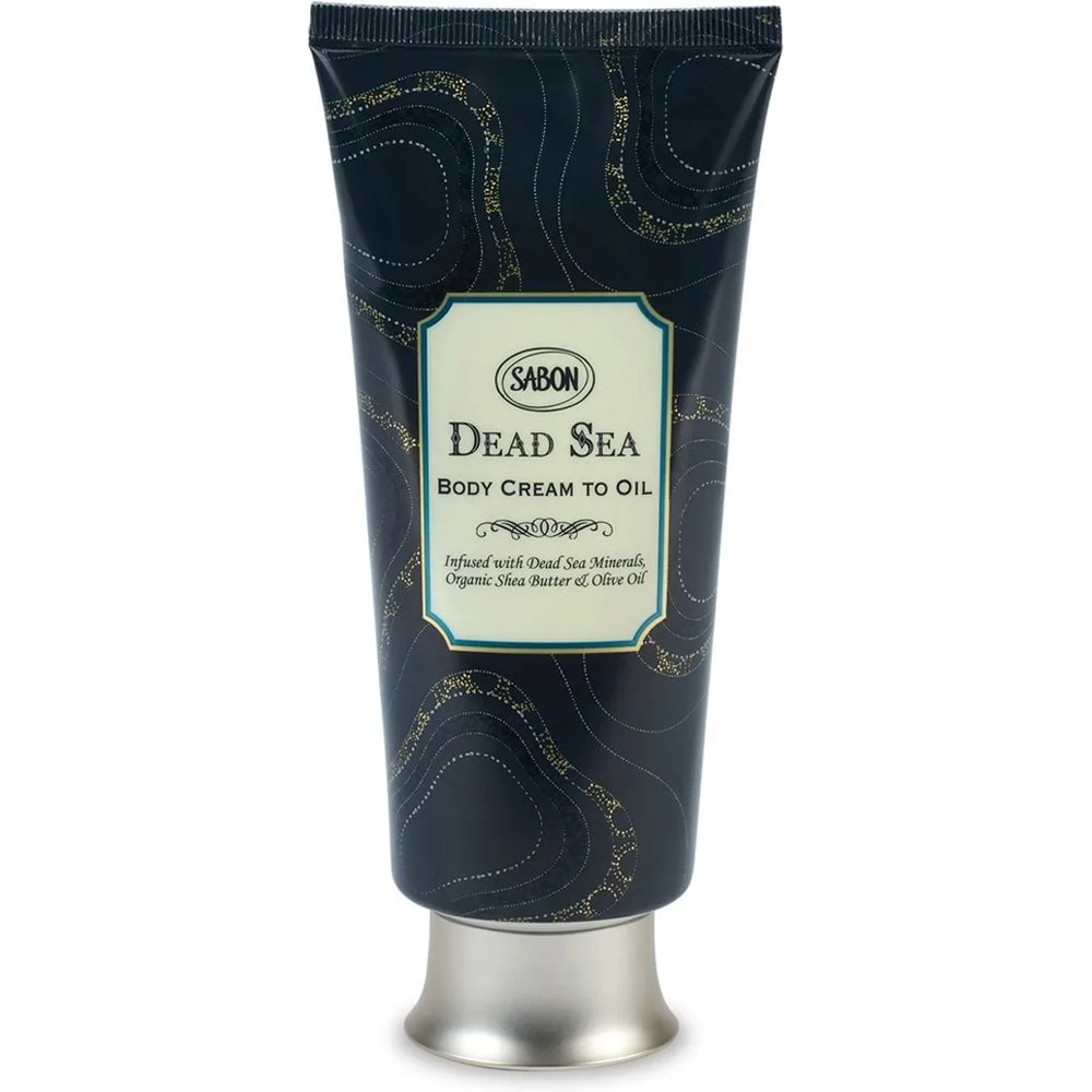 Hidratante corporal Dead Sea Cream to Oil 200 ml - Sabon - FashionsVida