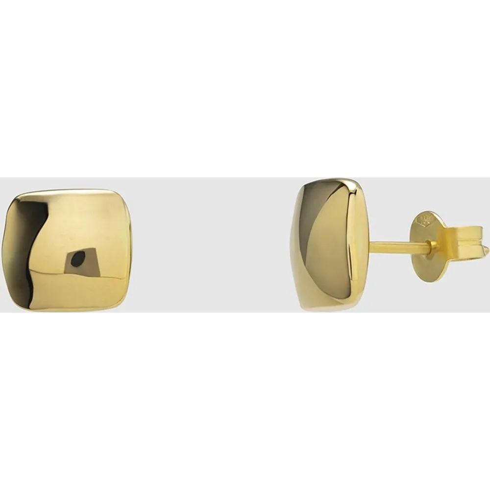 Pendientes Black & White de oro amarillo - El Corte Inglés - FashionsVida