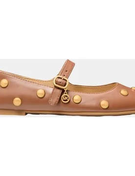 Merceditas nellie de mujer de piel con cierre hebilla y tachuelas - MICHAEL Michael Kors - FashionsVida