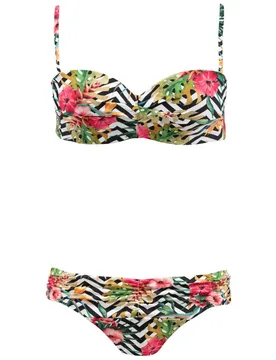 Kinka Bandeau Bikini Black L Women - Barts - FashionsVida