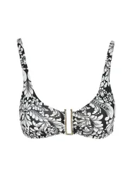Damen Bikinioberteil Spange schwarz 34 W