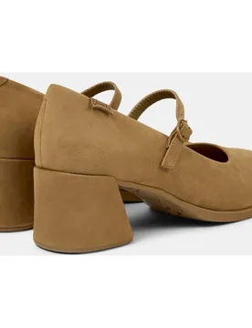 Mocasines con tacón de mujer kora con tira de hebilla - Camper - FashionsVida