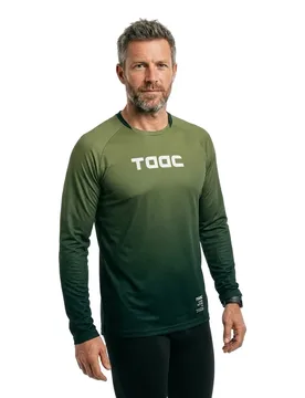 Maglia A Maniche Lunghe Finale Green - Taac - FashionsVida