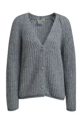 HAIRY RAGLAN V-NECK CARDIGAN female