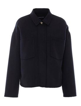 Giubbino con chiusura zip frontale
