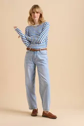 Women's Barrel Leg Jeans in Blue Size: 14 - Blue - Size: 14