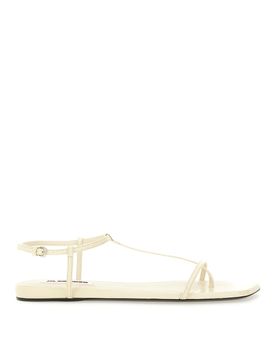 Jil Sander Sandalo in pelle