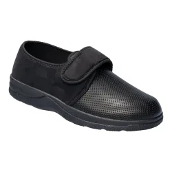 Herren-Halbschuh "Thomas" 42 schwarz