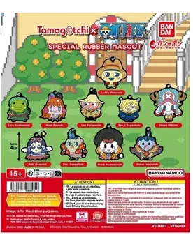 Mascotte Spéciale En Caoutchouc De La Loterie Japonaise One Piece Tamagotchi Multicolor One Size unisex