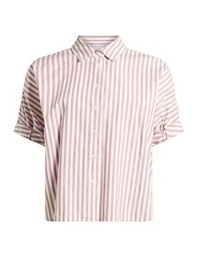 Xírena Camisa Mujer Marrón claro L,S,XS Mujer
