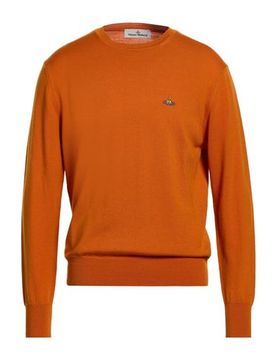 Pullover Herren Rostrot L Herren
