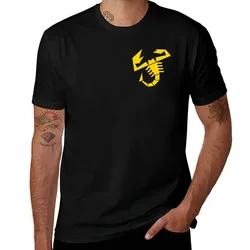 Abarth scorpion (yellow) T-Shirt Utility Work Short Sleeve Top