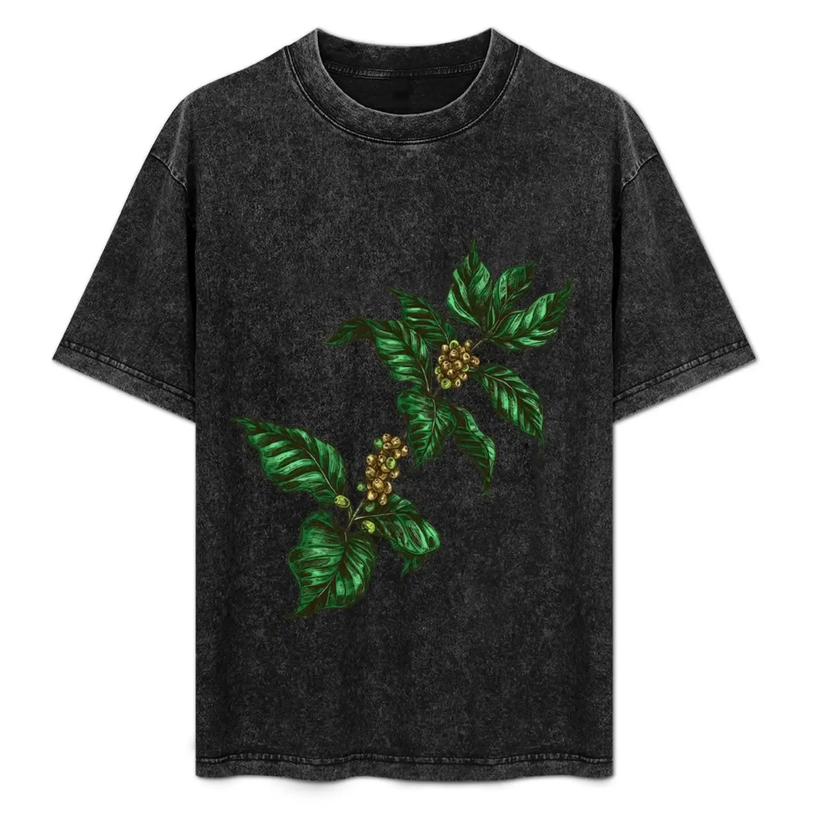 Coffee Plant Arabica T-Shirt Running Performance Short Sleeve Tee - Aliexpress - FashionsVida