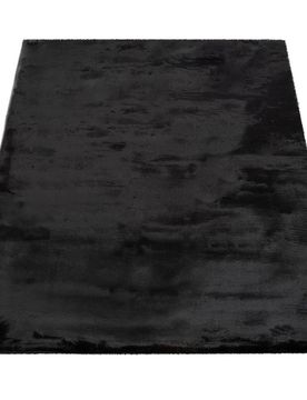 Hochflor-Teppich RABBIT 780 Schwarz Rechteckig