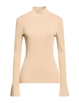 Cuello alto Mujer Beige M Mujer