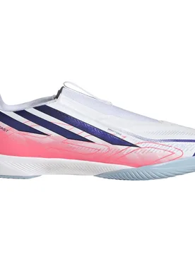 F50 Hyperfast League Laceless IN Kinder Hallenschuhe, weiß, Größe 32 32 - Adidas - FashionsVida