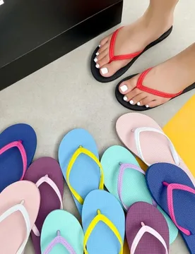 Summer Lightweight Flat Beach Slippers Soft Sole Platform Flip Flops Non Slip Women's Slippers EVA Clip Toe Home Shoes for Woman - Aliexpress - FashionsVida