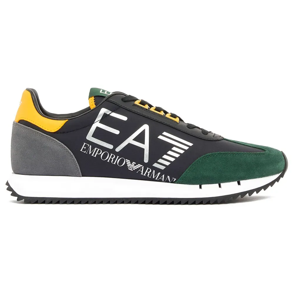 Ea7 Sneaker 7x00051_af18609 Black / Cilantro / Smoke EU 36 - Emporio armani - FashionsVida