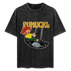 Pumuckl swing T-Shirt Plus Size Street Style Tee
