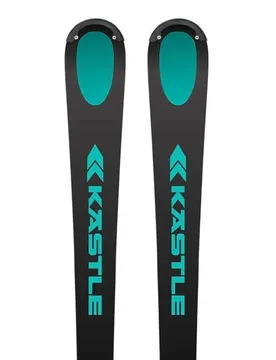 Kastle Skis Alpins Rx12 Sl Factory Fis Wc+plate 14mm Basic Black 157 Homme