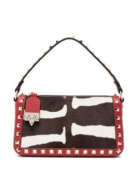 Mini Shoulder Bag with Rockstud Detail