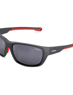 Lunettes De Soleil Nirapi Black / Red CAT4 Homme