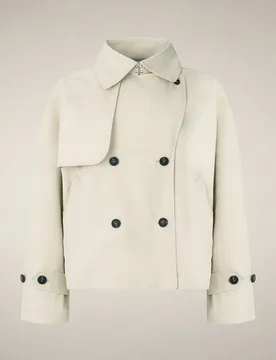 Giubbino impermeabile donna beige - Save the Duck - FashionsVida