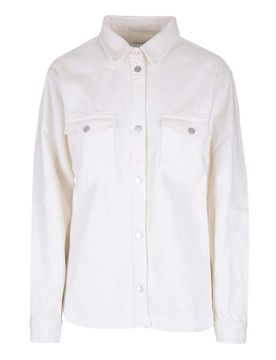 Frame Camicia bianca in denim