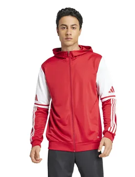 Sweatjacke mit Kapuze Squadra25 - Rouge - male - Size: XS - Adidas - FashionsVida