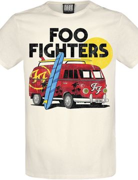 T-Shirt - Amplified Collection - Camper Van - XS bis 3XL - für Männer - Größe M - altweiß - Lizenziertes Merchandise! - Männer - male