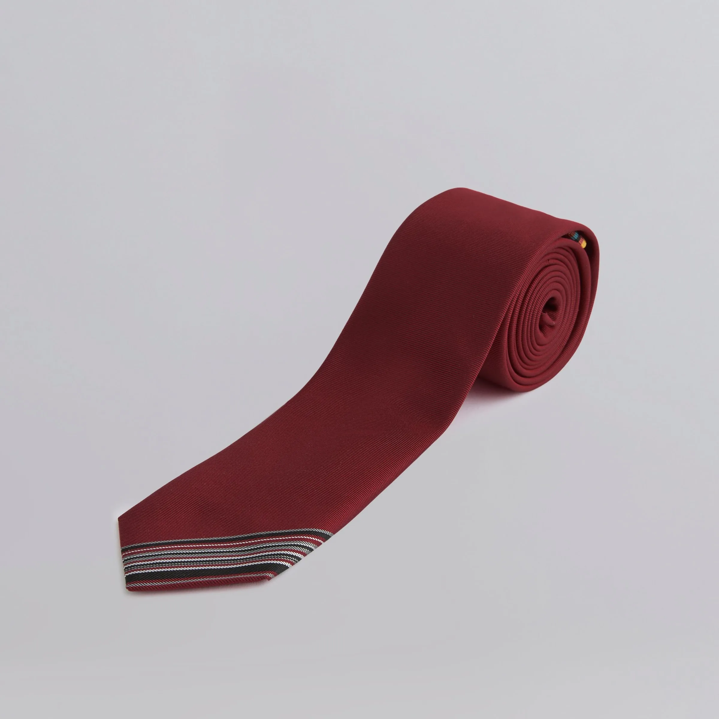Manchester United x Paul Smith Stripe Tipping Tie None - Paul Smith Ltd - FashionsVida