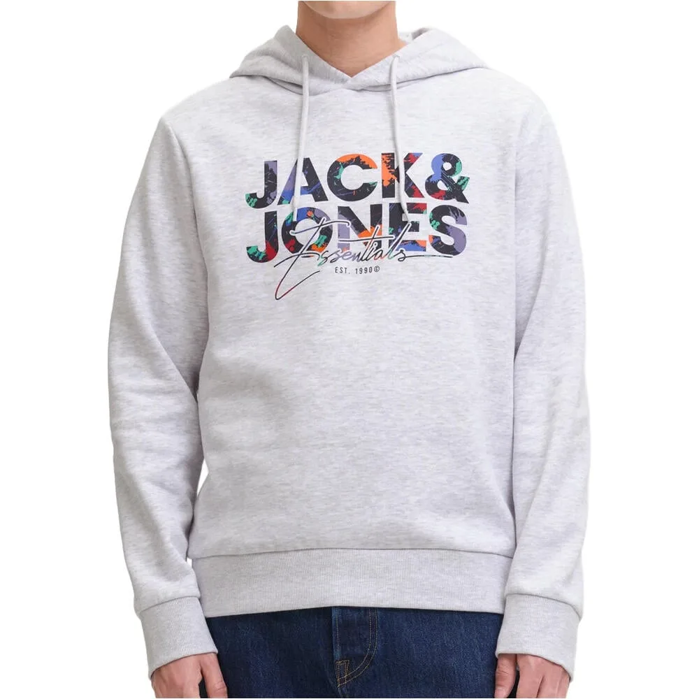 Geplas sudadera hombre Blanco (M) - J&J - FashionsVida